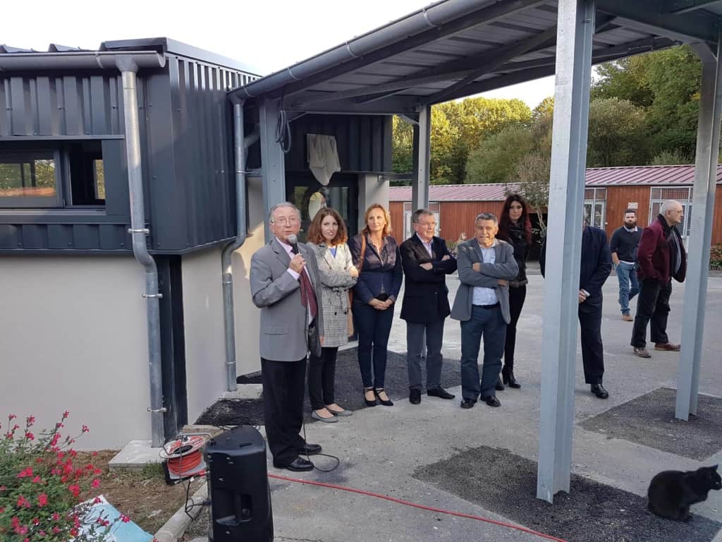 J'ai assisté à l'inauguration de la nouvelle infirmerie de la SPA à Couzeix.