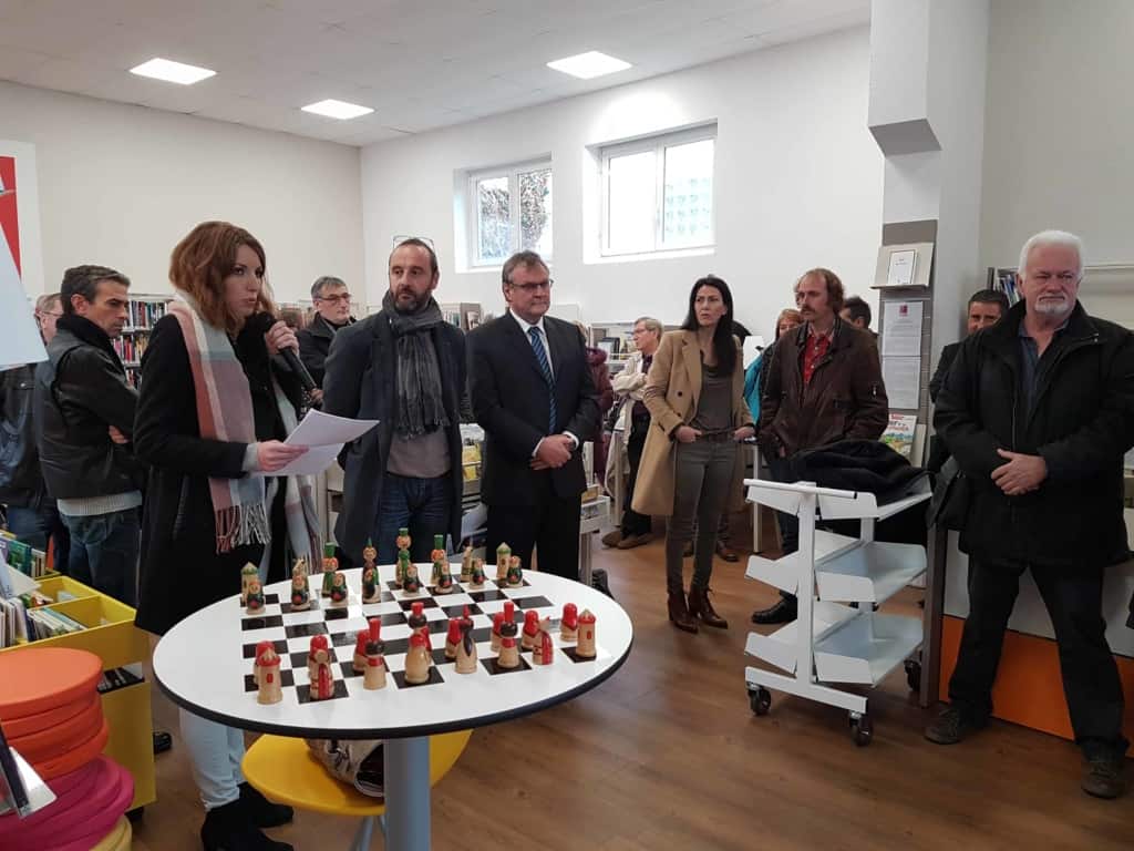 J'ai assisté à l'inauguration de la bibliothèque de Saint-Sulpice-Laurière : une structure de proximité qui participe à la transmission des savoirs et au développement du lien social.