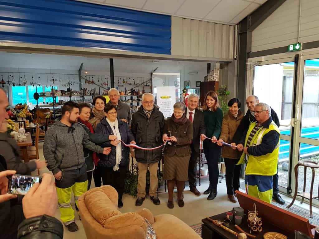 J'ai participé ce matin à l'inauguration des nouveaux locaux de l'association Maximum à Mailhac-sur-Benaize.