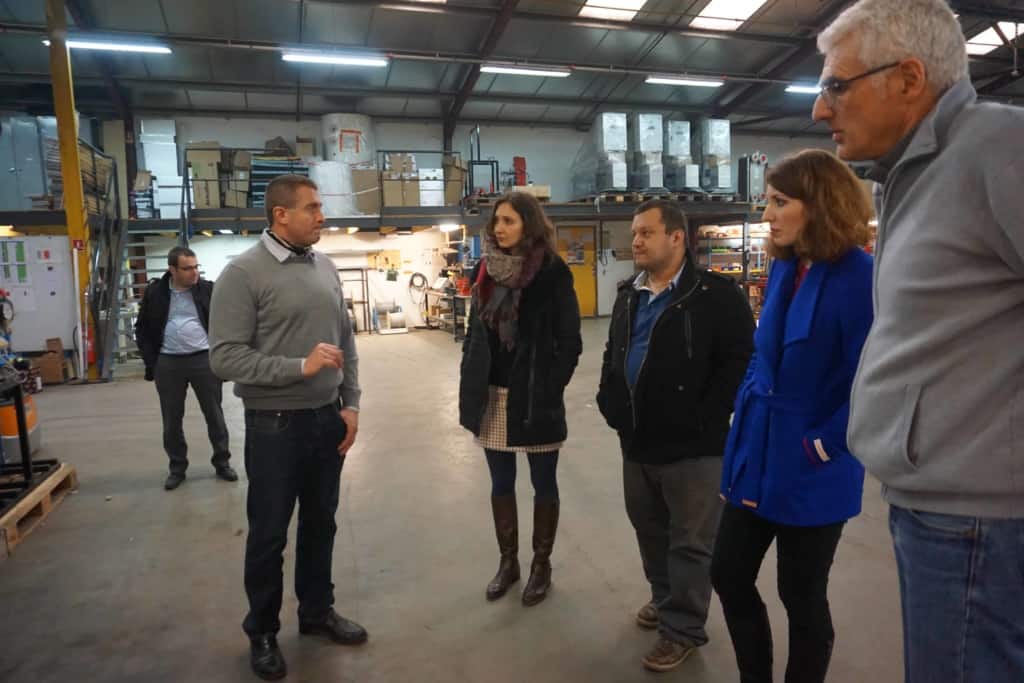 Preuve qu'il existe des pôles de compétences et des savoir-faire d'excellence en Haute-Vienne, j'ai visité l'entreprise AZwatt, située à Saint-Sornin-Leulac.