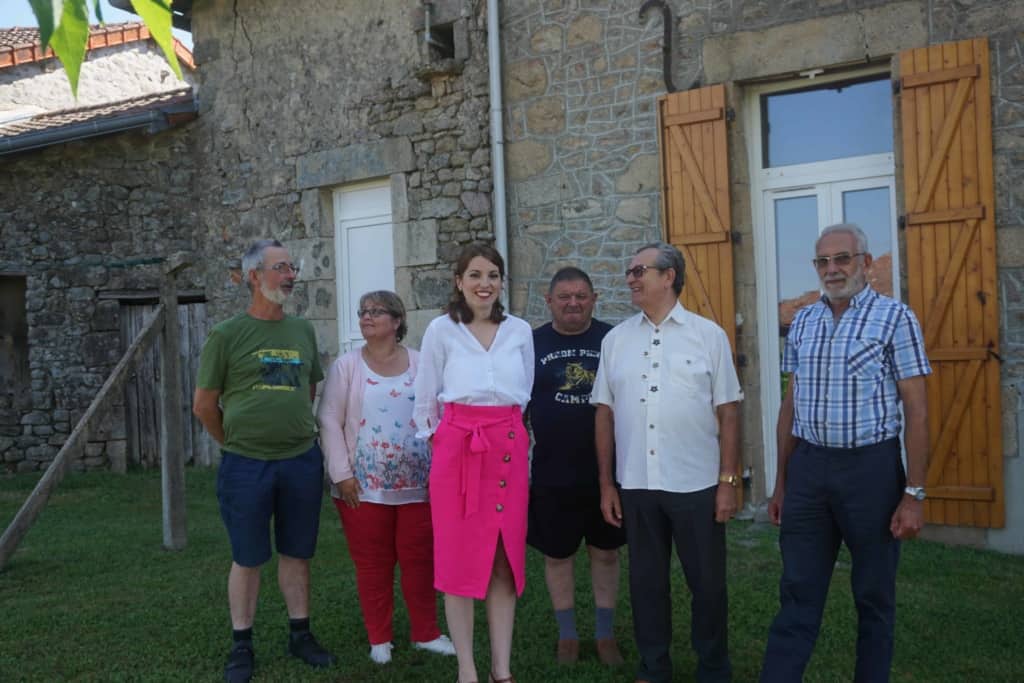 Ce matin je suis allée à la rencontre des élus de la 3ème circonscription à Thouron et Saint-Jouvent.
