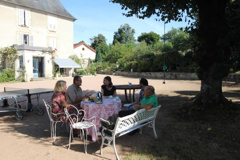 Echanges sur le tourisme à l'occasion de ma visite du Château de La Chabroulie à Isle.