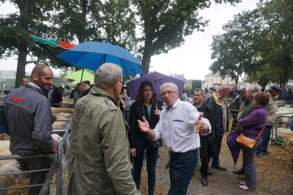 Présente à la 55ème Foire Nationale de Reproducteurs Ovins de Bellac.