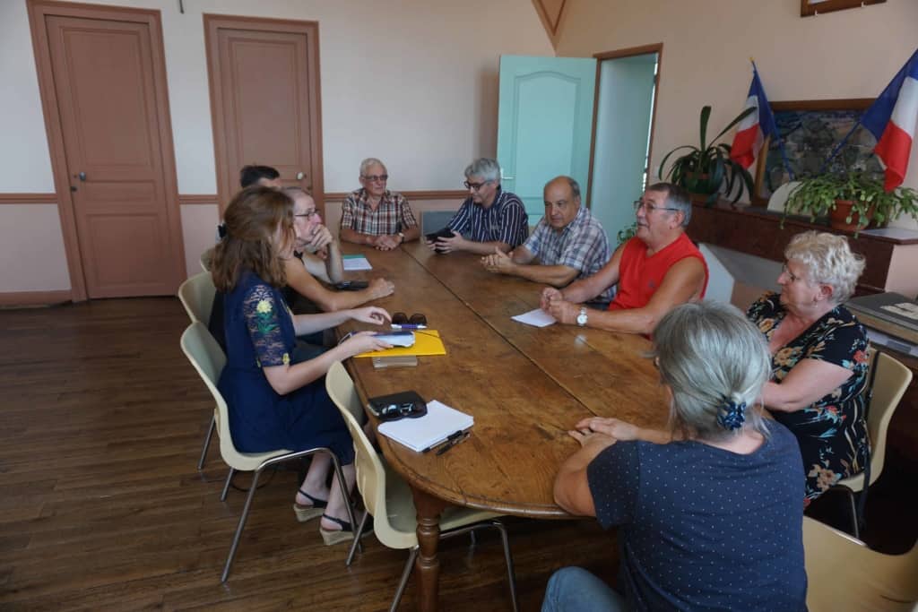 Avant la reprise des travaux parlementaires à l'Assemblée Nationale, j'ai rencontré les élus des communes de Fromental, Folles et Bersac-sur-Rivalier.