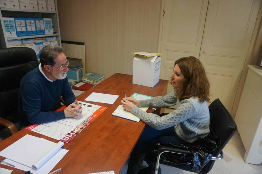 Ce matin, j'ai rencontré Monsieur le Maire de Saint-Bonnet-de-Bellac, Jean-Claude BOULLE.