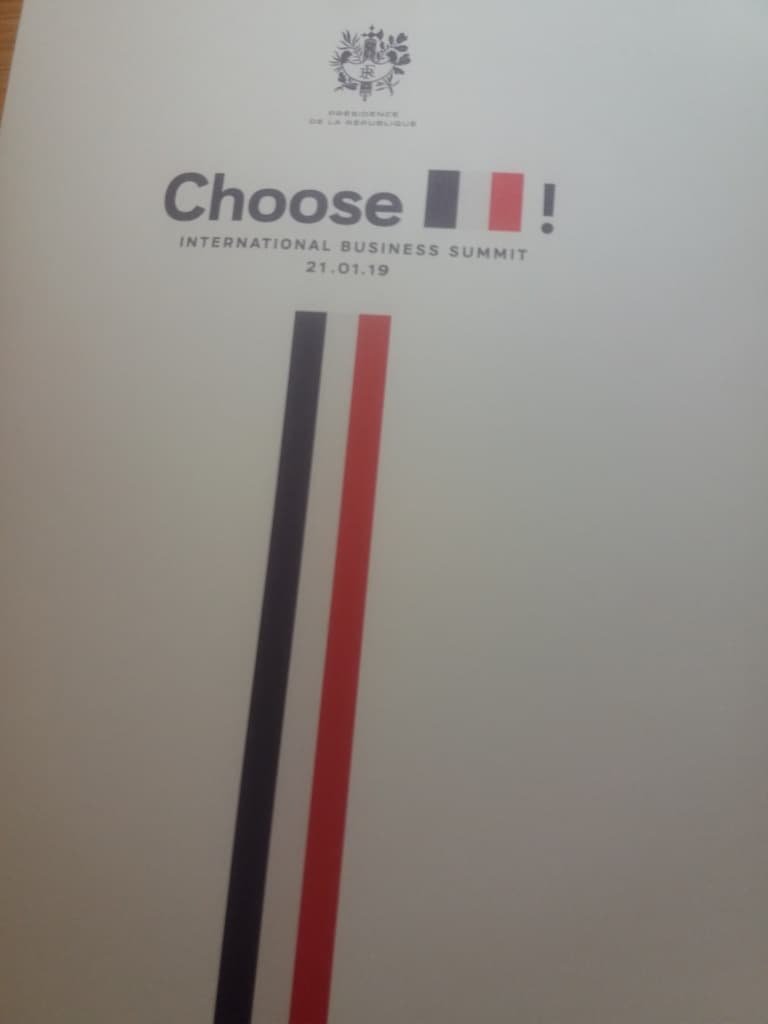 Présente à Versailles pour soutenir le projet d'Hyperloop porté par la société Transpod au deuxième sommet Choose France.