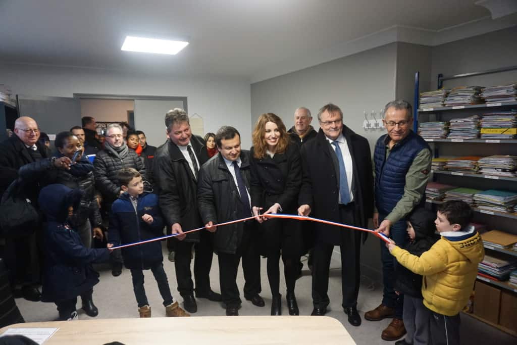 C’est sous la neige, que j’ai eu le plaisir et l’honneur d’inaugurer deux belles réalisations à Saint-Sornin-Leulac : le Pôle de Santé et la Maison d’Assistantes Maternelles.
