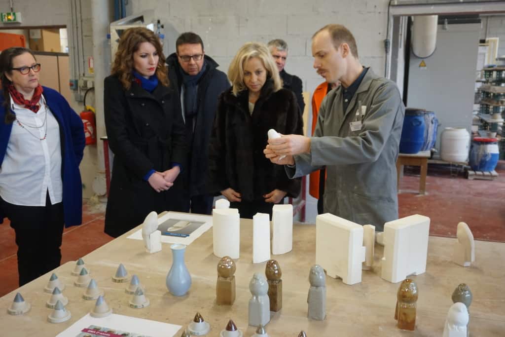 J'ai visité le Lycée Professionnel du Mas Jambost à Limoges, avec Madame la Rectrice Christine Gavini-Chevet.