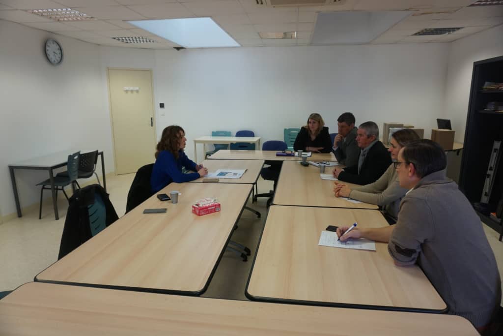 J'ai visité les locaux de l'Union départementale des associations familiales de la Haute-Vienne (UDAF 87).