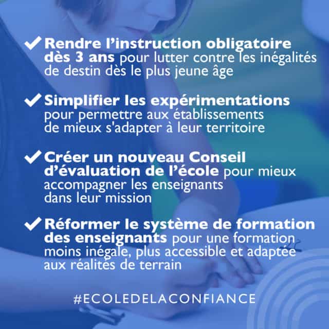 Loi Pour Une école De La Confiance