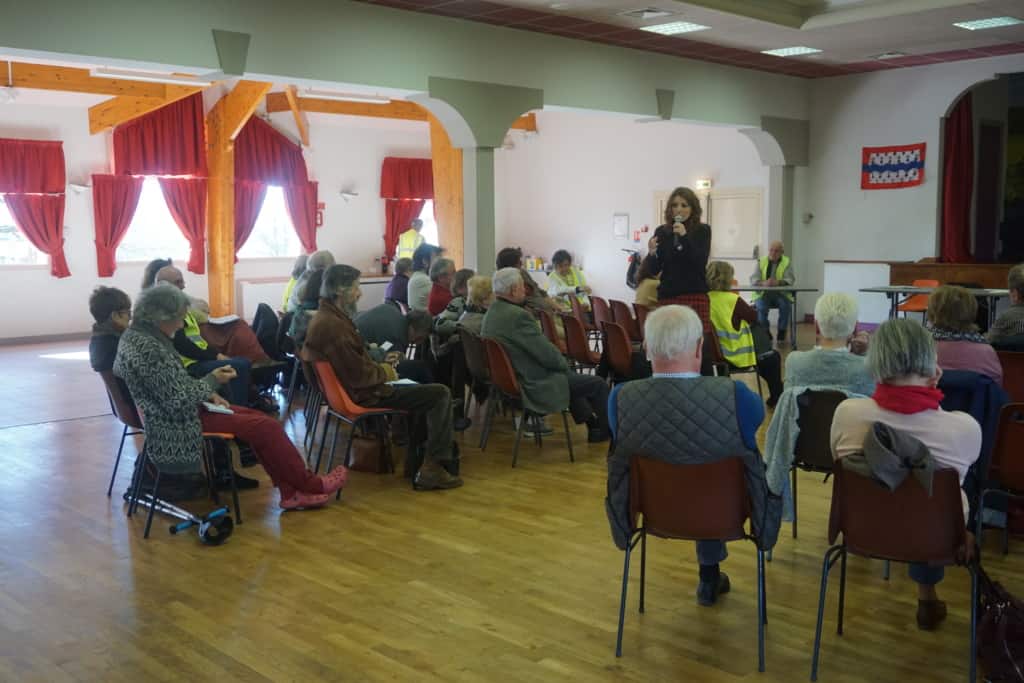 J'ai participé cet après-midi à la réunion citoyenne organisée à Peyrat-de-Bellac sur le thème de la ruralité.