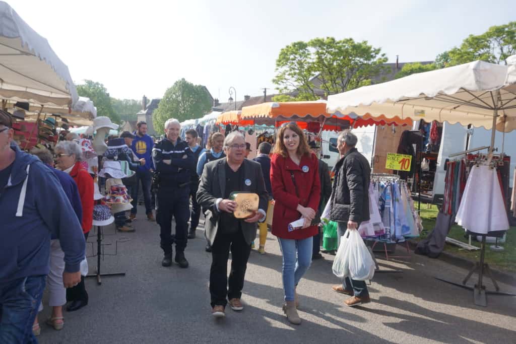 Beaucoup de monde ce matin à la Grande Foire du 1er mai aux Grands-Chézeaux !