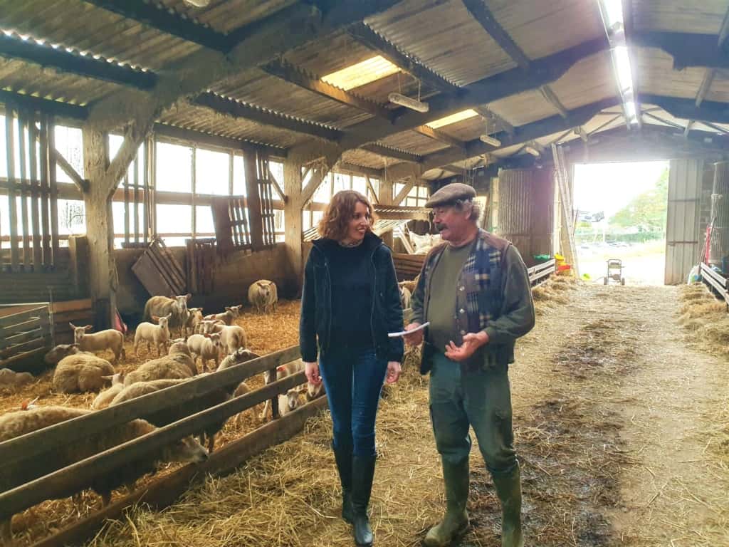 A l'invitation de Jean-Claude Propin, j'ai visité l'exploitation du GAEC Propin à Val d'Issoire.
