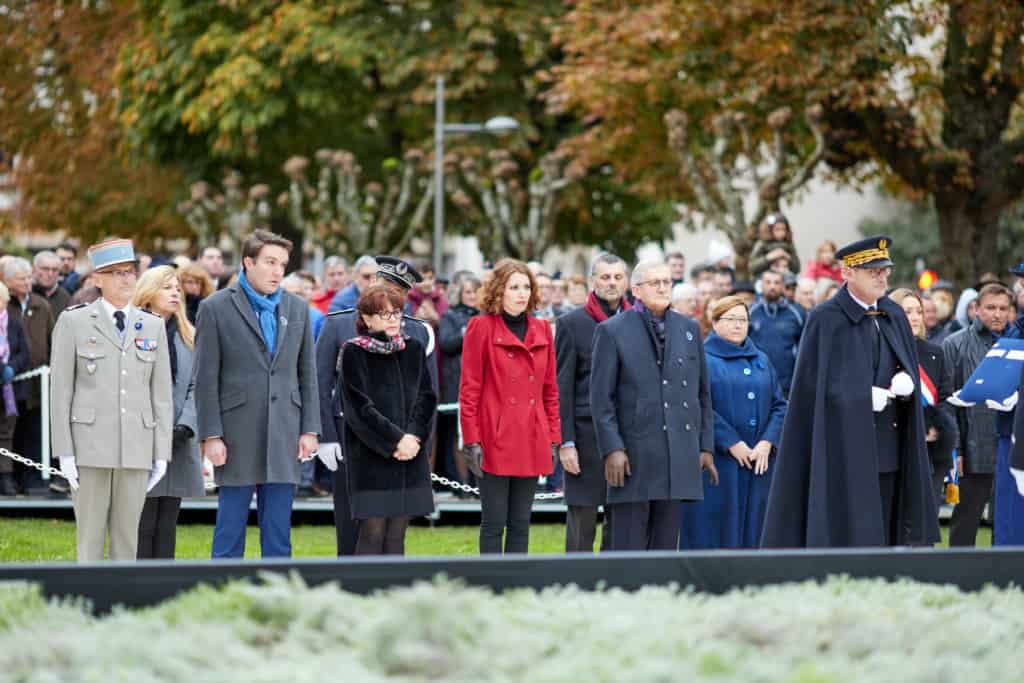 101ème anniversaire de l’Armistice du 11 novembre 1918, à Limoges.