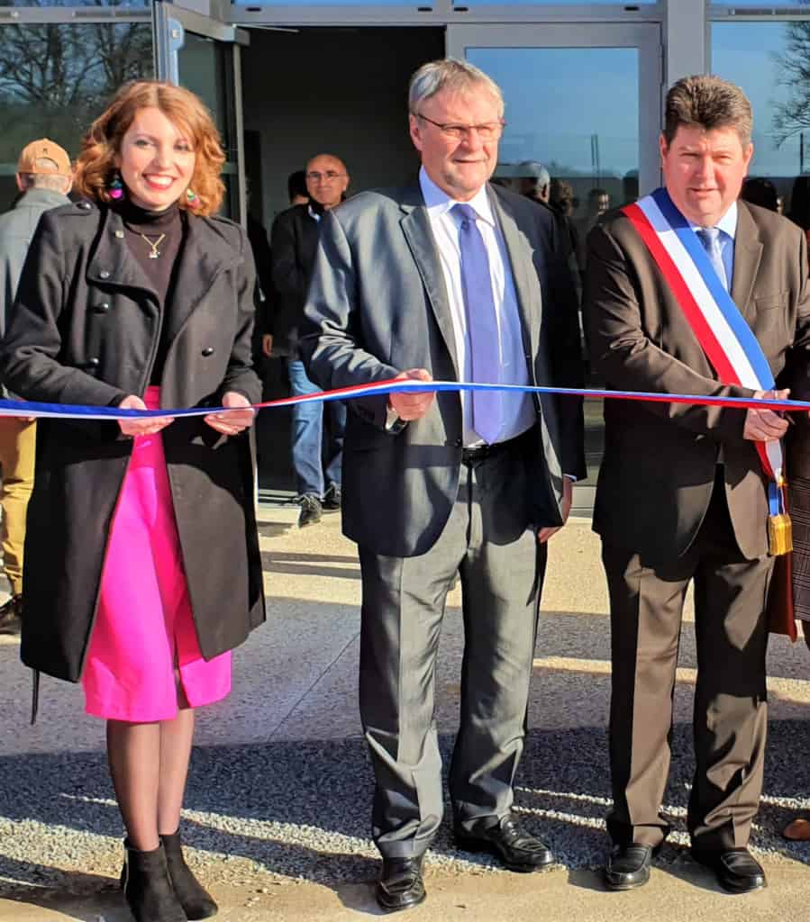 Retour à Breuilaufa pour l'inauguration des travaux de réaménagement de la salle des fêtes.