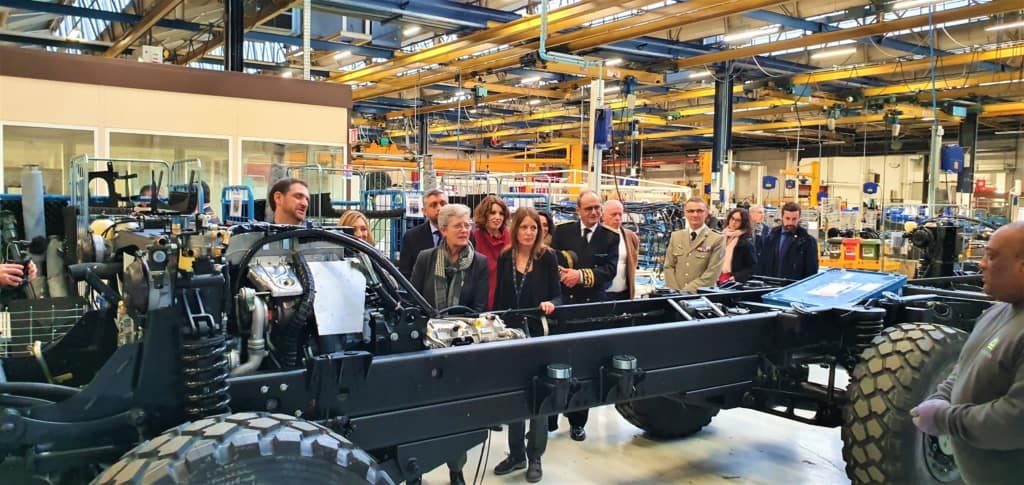 Visite à Limoges de Madame Geneviève DARRIEUSSECQ, Secrétaire d'État auprès de la Ministre des Armées.