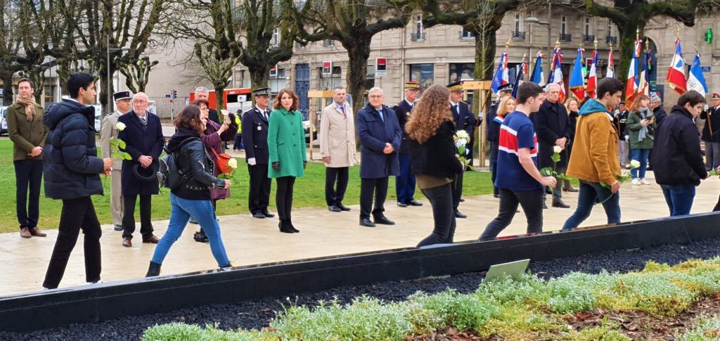 Première cérémonie nationale en hommage aux victimes du terrorisme, à Limoges.