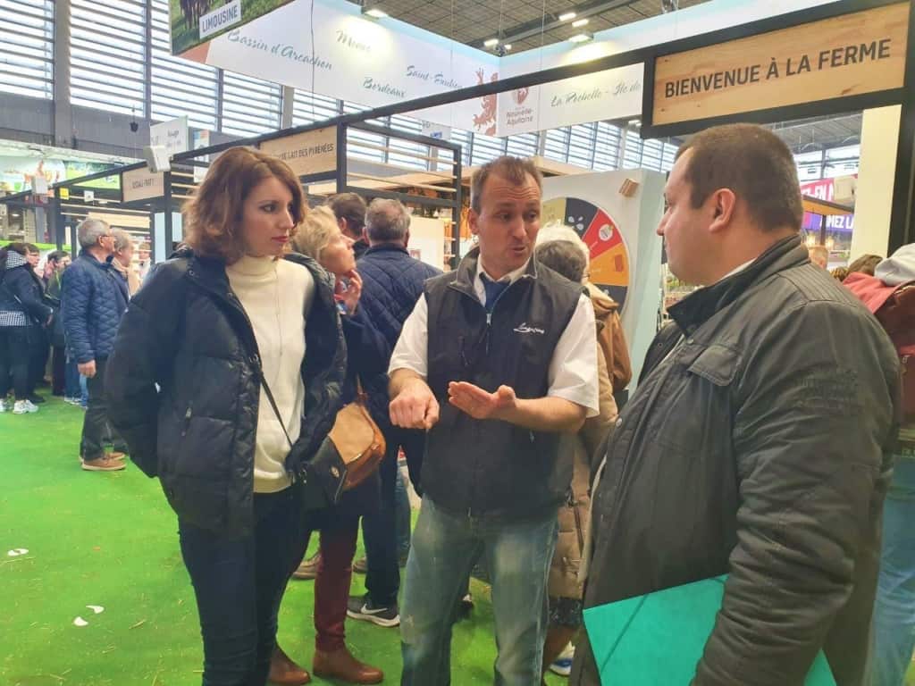 Visite du Salon International de l'Agriculture 2020 pour soutenir nos agriculteurs du Nord de la Haute-Vienne.