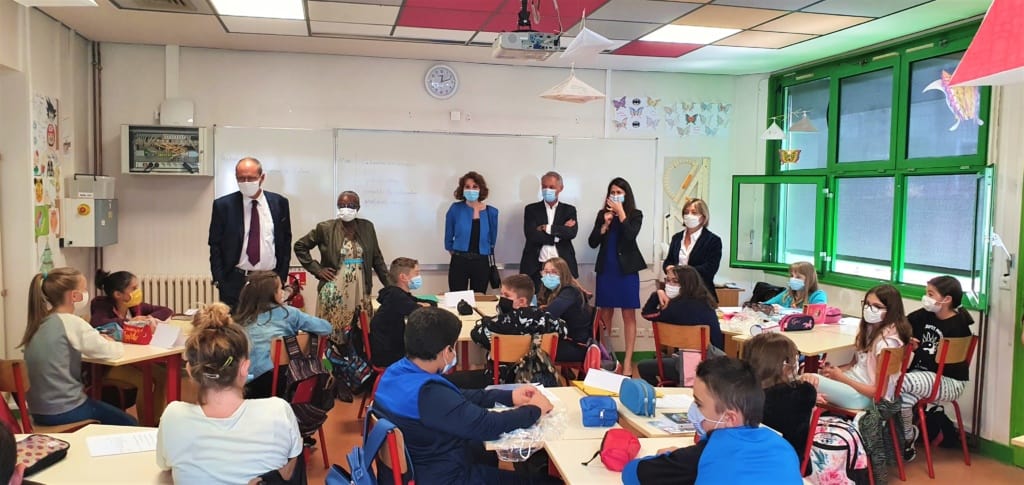 Retour à l’école dans un contexte sanitaire particulier mais avec enthousiasme pour les élèves de 6ème du collège Pierre Mendès France de Bessines-sur-Gartempe.