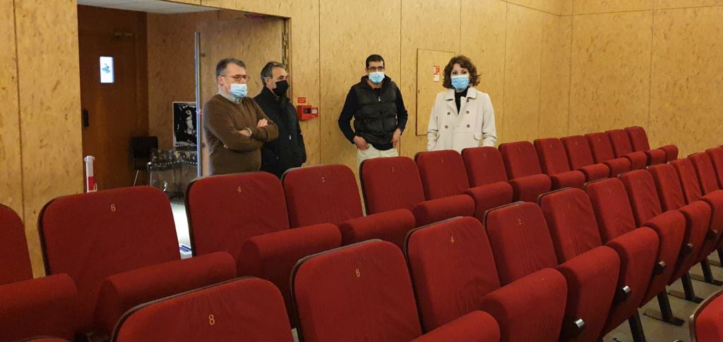 J'ai rencontré l'équipe du cinéma municipal du Dorat pour faire le bilan d'une année 2020 marquée par la crise sanitaire, et évoquer les projets de 2021.