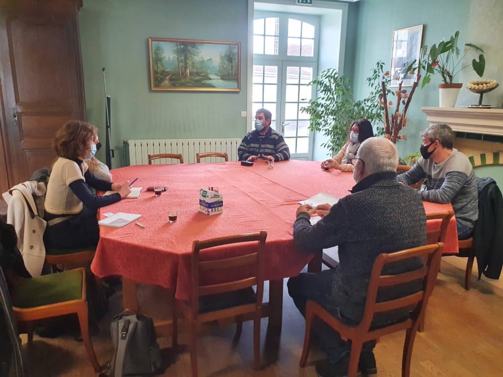 J'ai rencontré Monsieur Jean-Louis Rouet, Maire de Saint-Léger-Magnazeix et ses adjoints pour faire le point sur les projets de la commune et les sujets d'actualité.