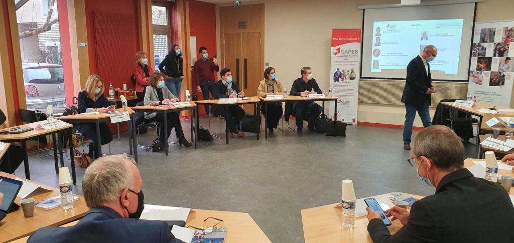 Participation à la table-ronde organisée par la CAPEB87, autour du thème : « La place de l’artisanat du bâtiment dans le développement des territoires »
Un débat constructif qui rappelle le rôle important de nos artisans en Haute-Vienne.