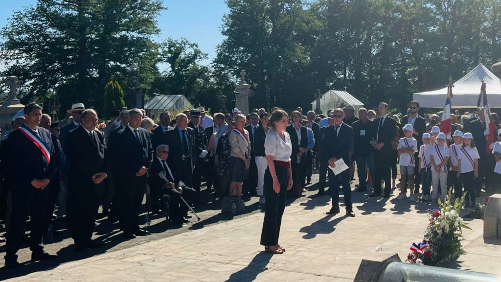 Commémorations du massacre d’Oradour-sur-Glane du 10 juin 1944.