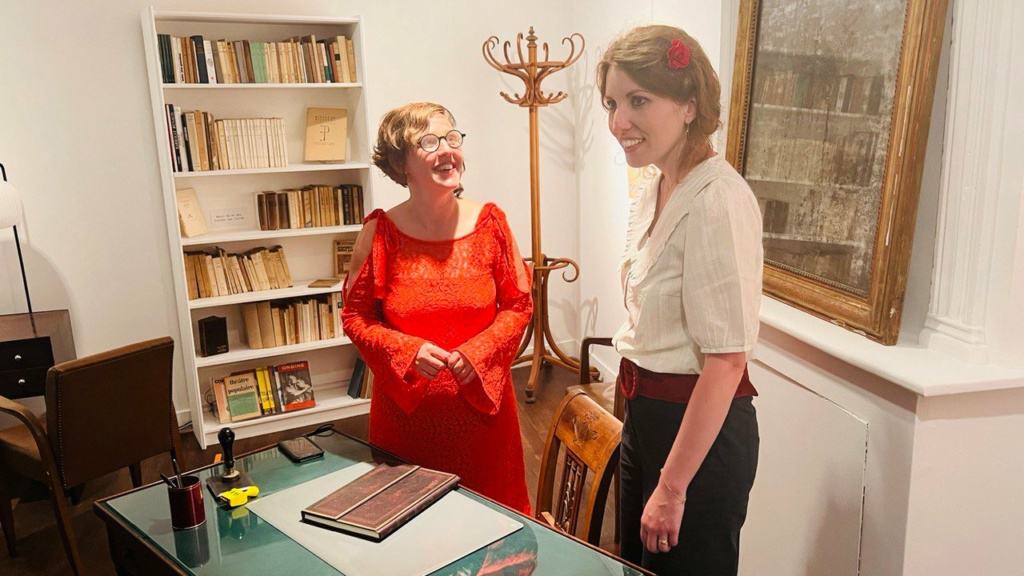 Inauguration de la Digitale, maison natale de Jean Giraudoux à Bellac.