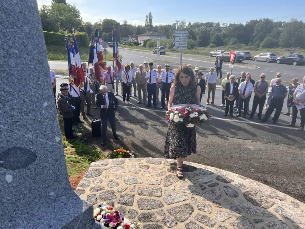 Commémorations au Pont du Vincou à Peyrat-de-Bellac et à Bel-Air à Saint-Bonnet-de-Bellac.